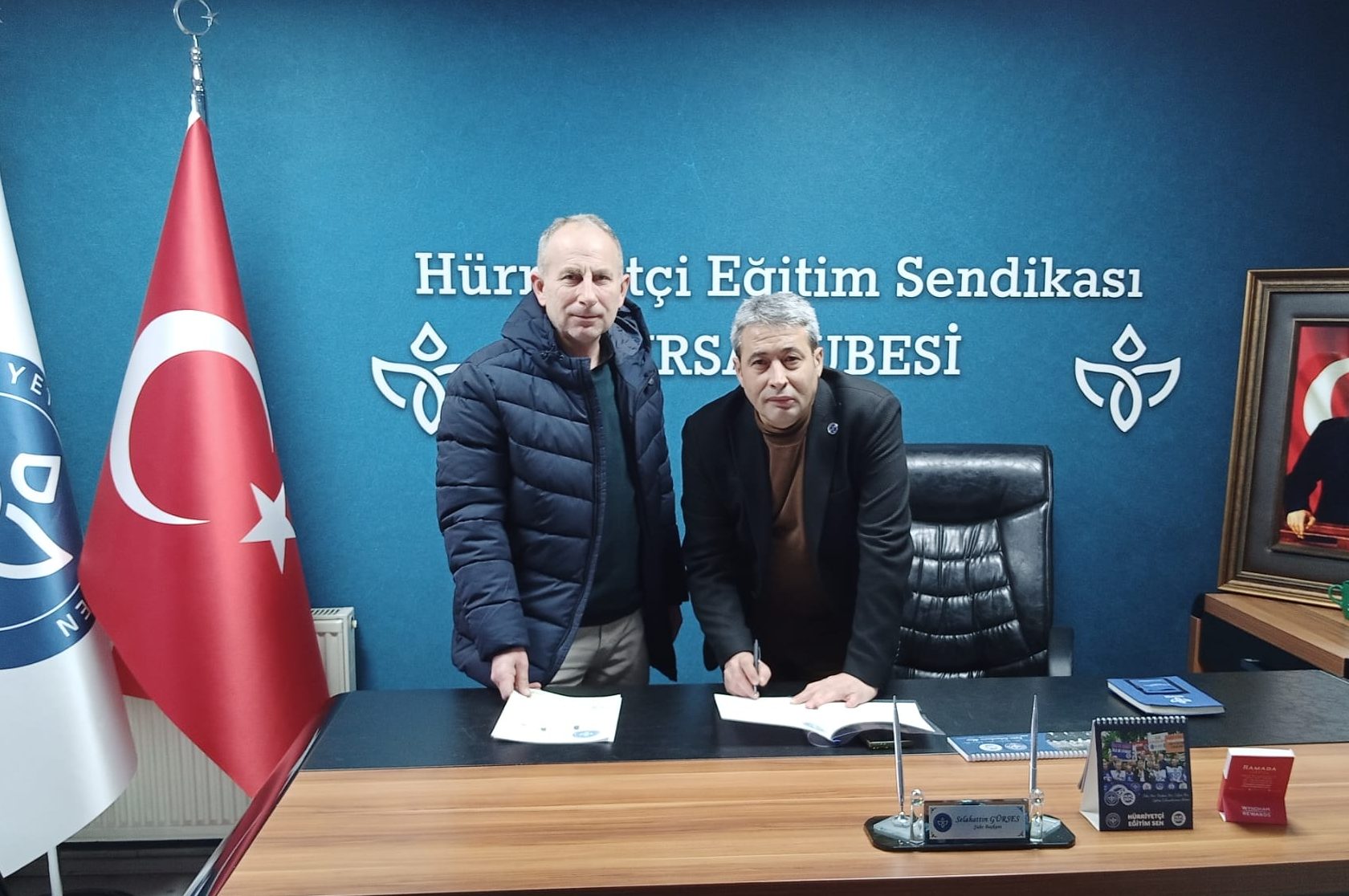 Kartanesi İşitme & Hürriyetçi Eğitim Sendikası ile İşbirliği Protokolü İmzaladı!