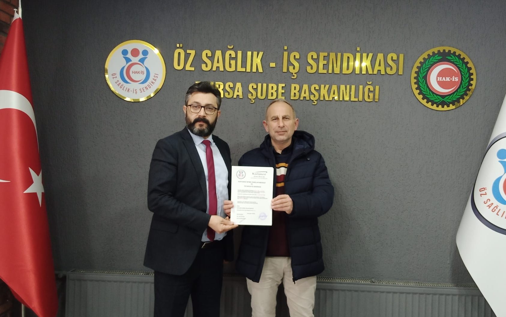 Kartanesi İşitme ile Öz Sağlık-İş Sendikası Arasında İşbirliği Protokolü İmzalandı!