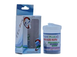 Hear Plus Ekonomik Şeffaf İşitme Cihazı Nem Alma Kutusu