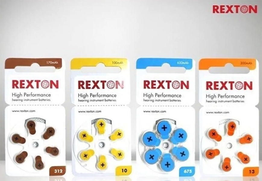 Rexton İşitme Cihazı Pilleri