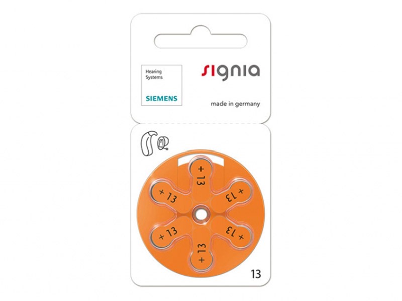 Siemens Signia 13 Numara İşitme Cihazı Pili