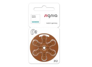 Siemens Signia 312 Numara İşitme Cihazı Pili